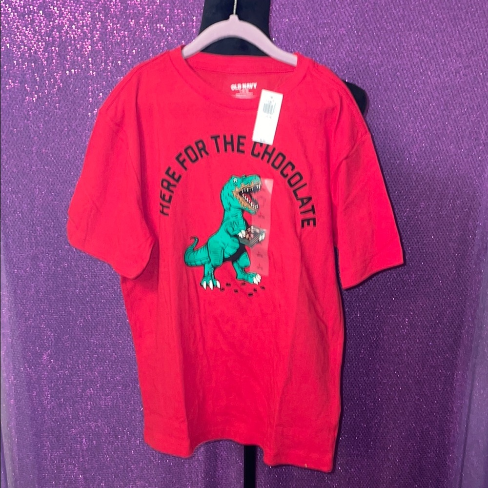 Old Navy Short Sleeve Tee with Dinosaur Graphic